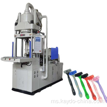 Mesin pencetakan suntikan cukur plastik berganda